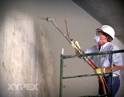 xypex coating installation video